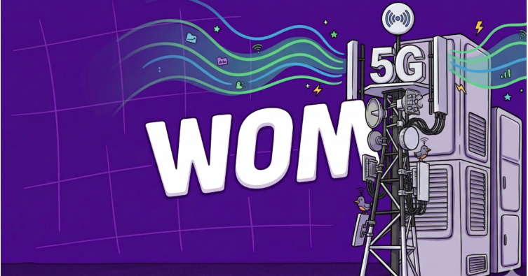 WOM Chile cumple con 100% de las obligaciones de cobertura 5G