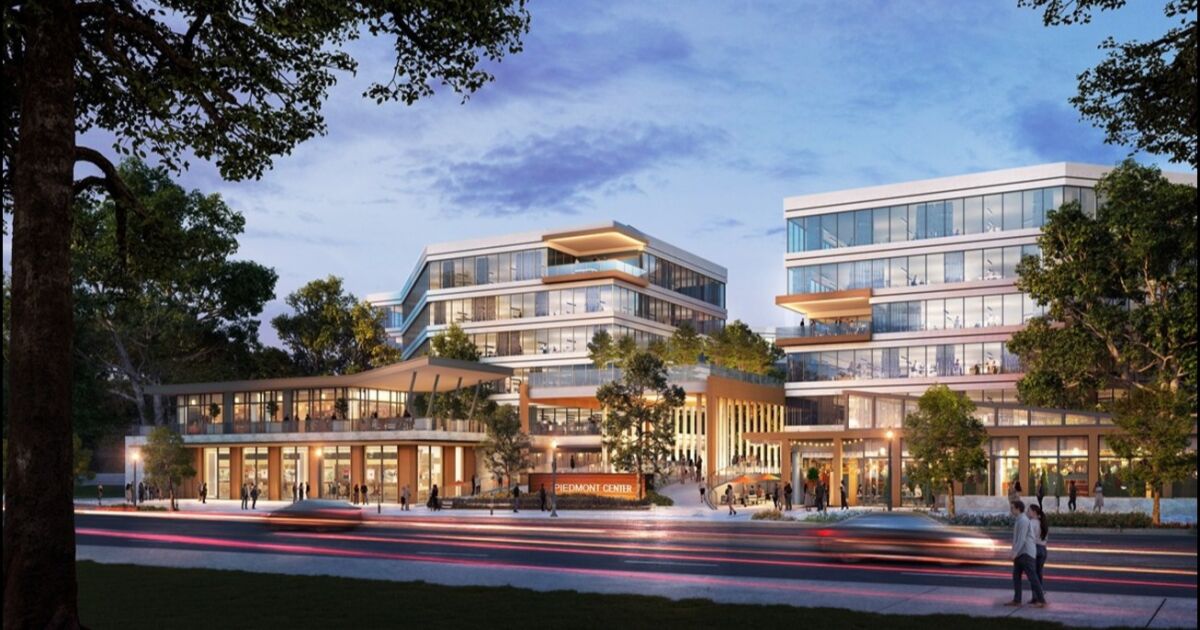 Un campus de oficinas de 2,2 millones de pies cuadrados en Buckhead se prepara para una transformación de uso mixto