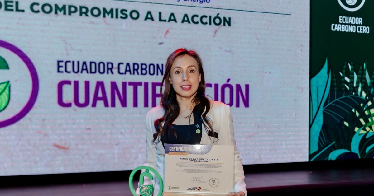 Produbanco, primer banco en alcanzar la neutralidad de carbono en Ecuador