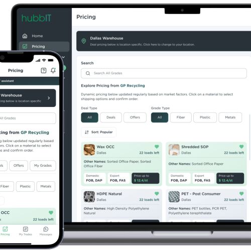 hubbIT de Georgia-Pacific Recycling fue reconocido como finalista en los premios de marketing de la Universidad Estatal de Georgia a la excelencia en innovación