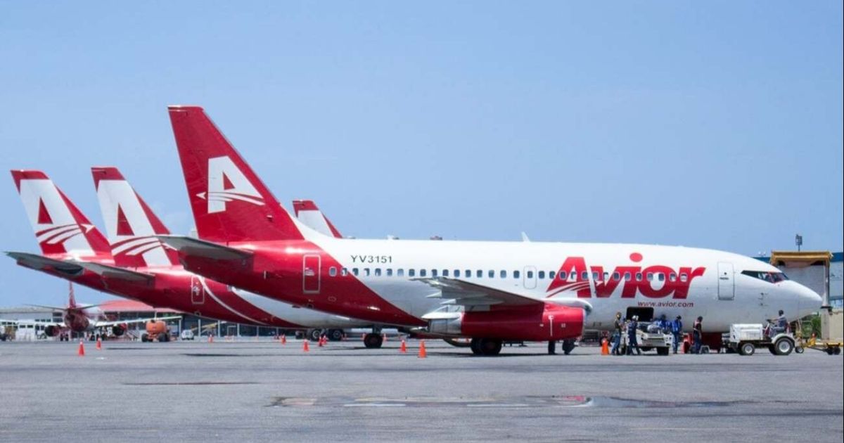 Avior Airlines reanudará sus vuelos entre Caracas y Medellín en mayo