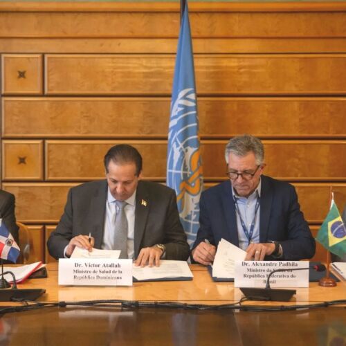 RD y Brasil firman memorando fortalecer cooperación en salud
