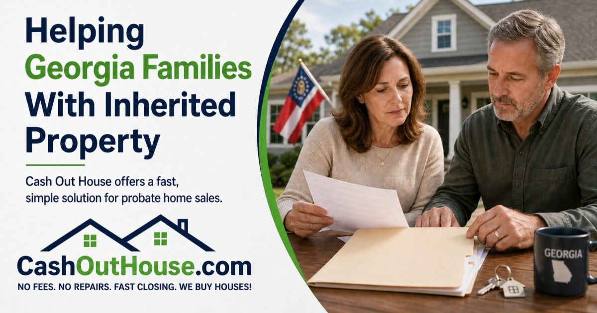 Cash Out House lanza una solución para la gestión de herencias de propiedades dirigida a familias de Georgia que heredan viviendas