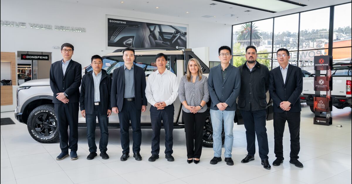 La fábrica Zhengzhou Nissan Automobile visita Ecuador para acompañar el crecimiento de Dongfeng