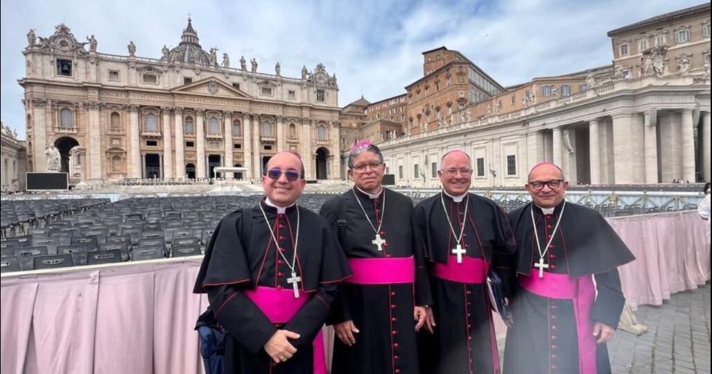 El papa León XIV recibe en audiencia privada a la directiva de la Conferencia Episcopal Venezolana