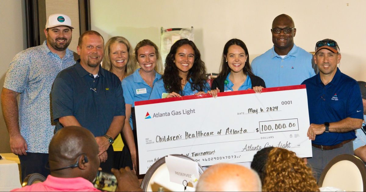 Noveno torneo anual de golf benéfico de Atlanta Gas Light recauda $250 mil en apoyo a organizaciones sin fines de lucro locales