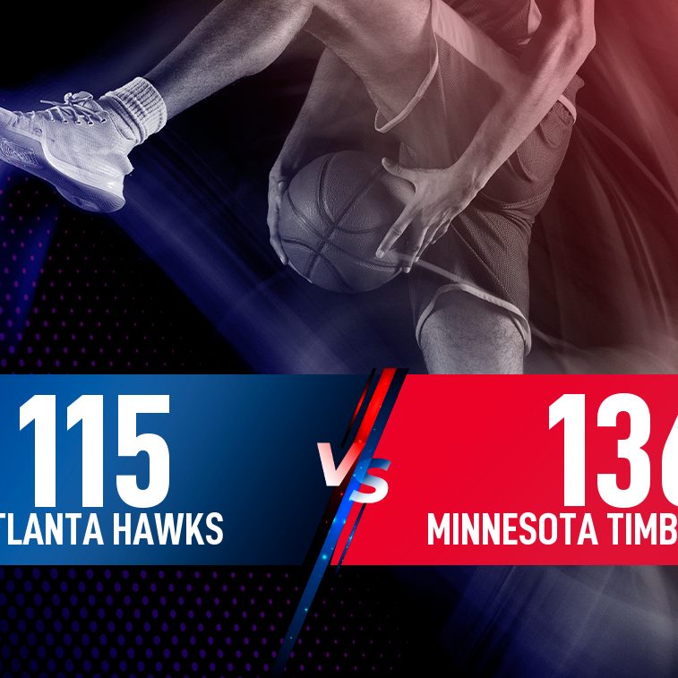 Minnesota Timberwolves gana a Atlanta Hawks (115-136)