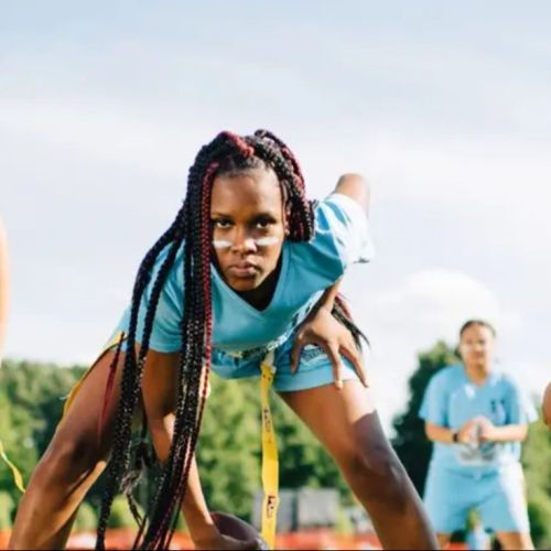 Atlanta Falcons llevan fútbol de bandera femenino a 42 escuelas secundarias de Georgia