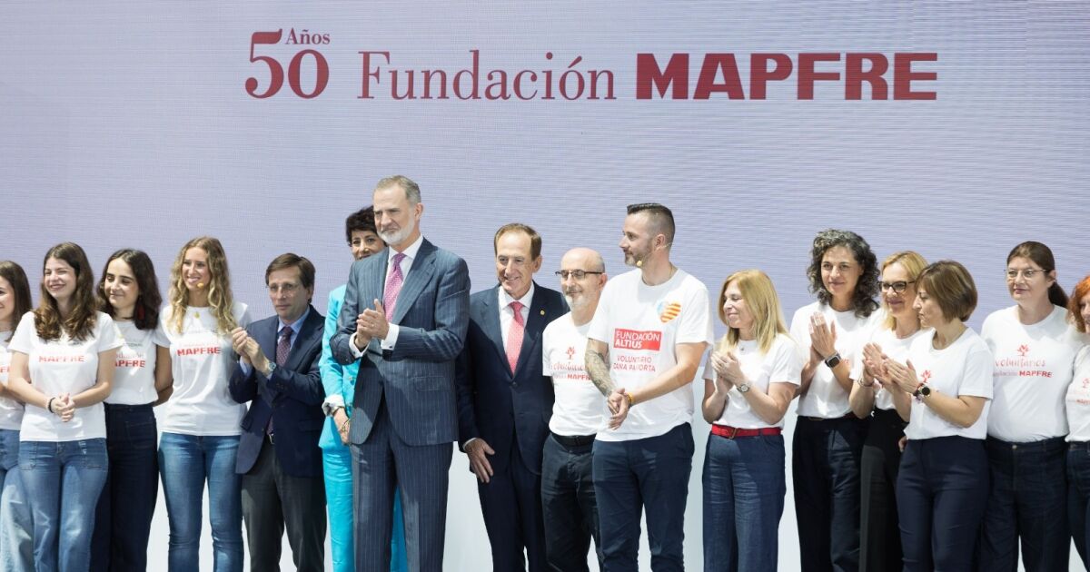 Fundación MAPFRE celebra 50 años con impacto global y nombra Voluntario de Honor a Su Majestad el Rey