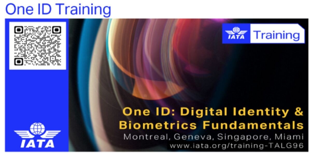 IATA ofrece curso sobre identidad digital y biometría