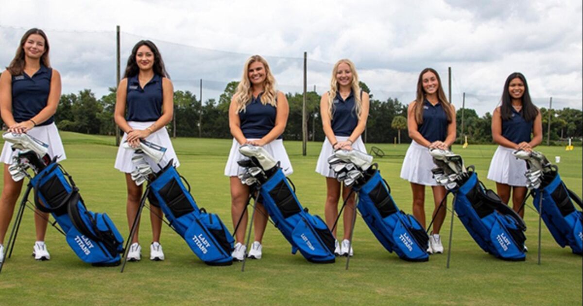El equipo de golf femenino de Eastern Florida State College ocupa el cuarto lugar en el ranking nacional