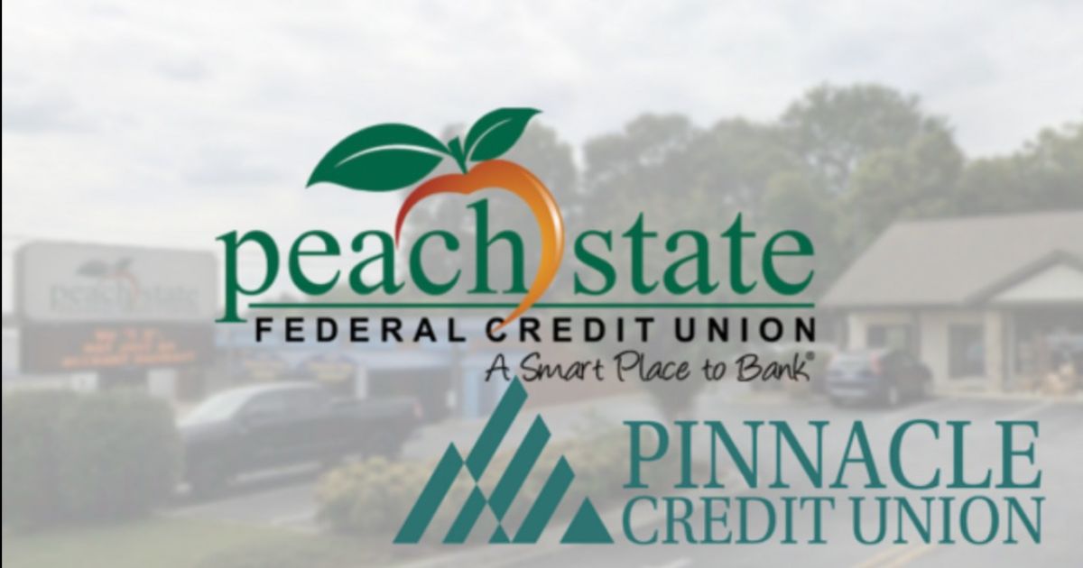 Pinnacle Credit Union se fusionará con Peach State Federal