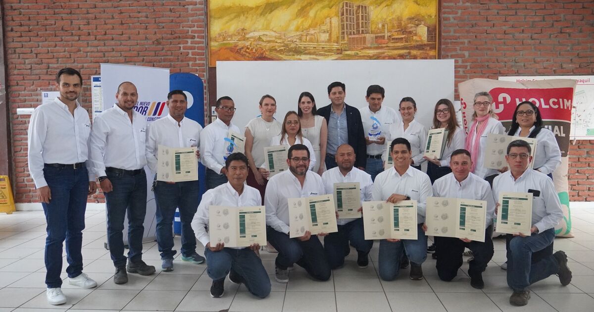 Ministerio de Ambiente y Energía reconoce a Holcim Ecuador como empresa eco-innovadora