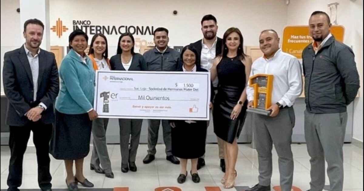 Banco Internacional apoya a la comunidad gracias a su excelencia en el servicio