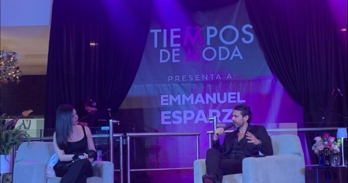 Emmanuel Esparza cautivó al público en una noche llena de  moda, humor y autenticidad en Condado Shopping