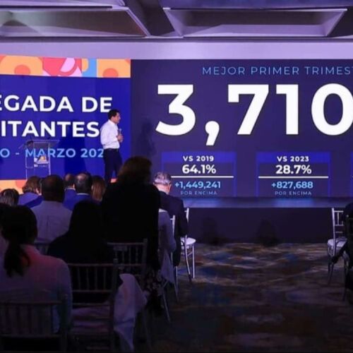 República Dominicana recibió a 3.7 millones visitantes enero/marzo