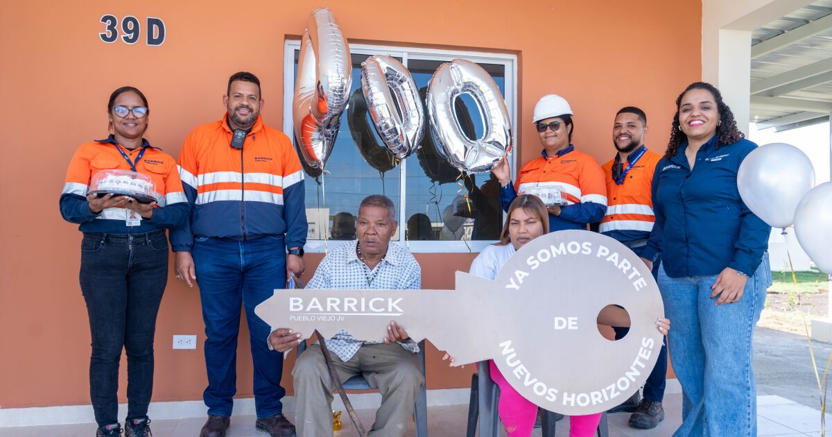 Reasentamiento de Barrick Pueblo Viejo alcanza nuevo hito: 400 familias ya viven en Nuevos Horizontes