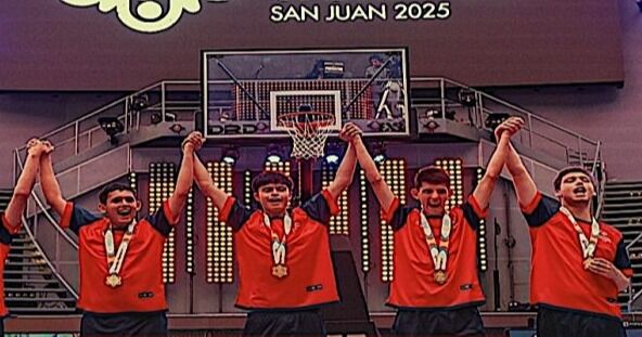 Team de Olimpiadas Especiales Chile se corona campeón del mundo en baloncesto 3×3 en Puerto Rico