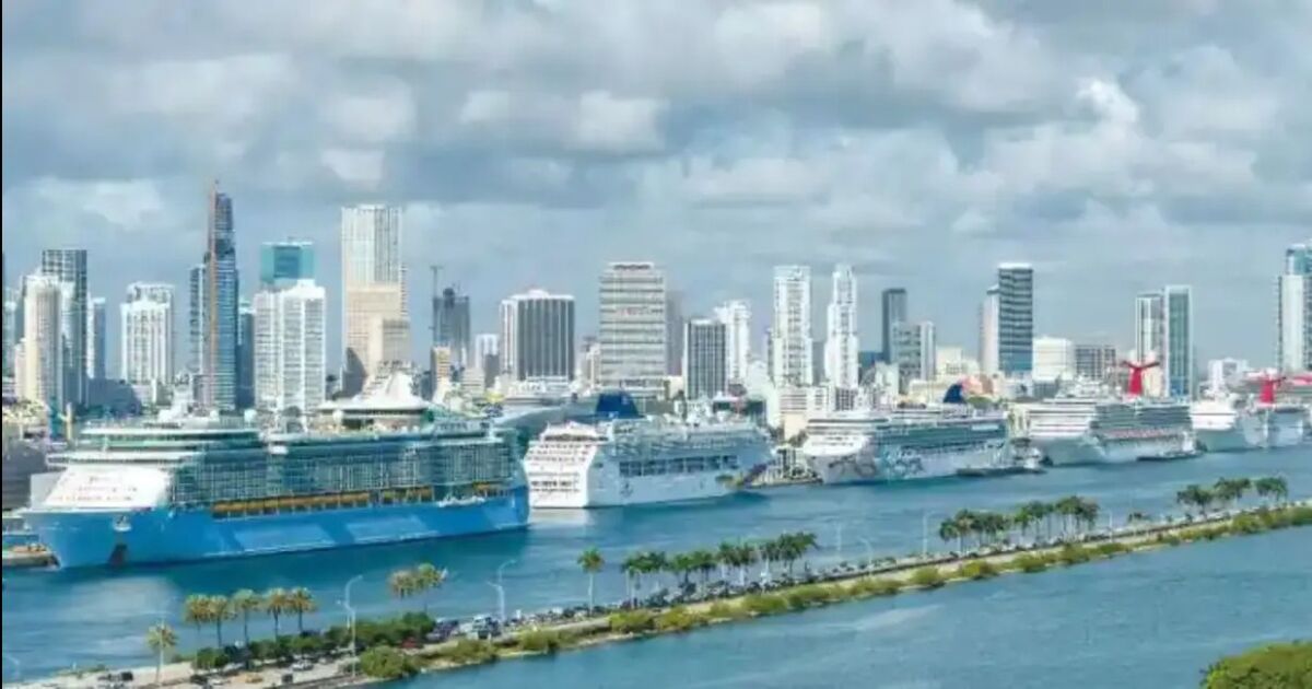 Puertos del sur de Florida registran récords de pasajeros de cruceros