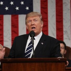 Presidente Trump pronunciará hoy discurso Estado de la Unión