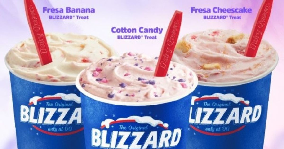 Dairy Queen Panamá presenta su nuevo Blizzard de Algodón de Azúcar