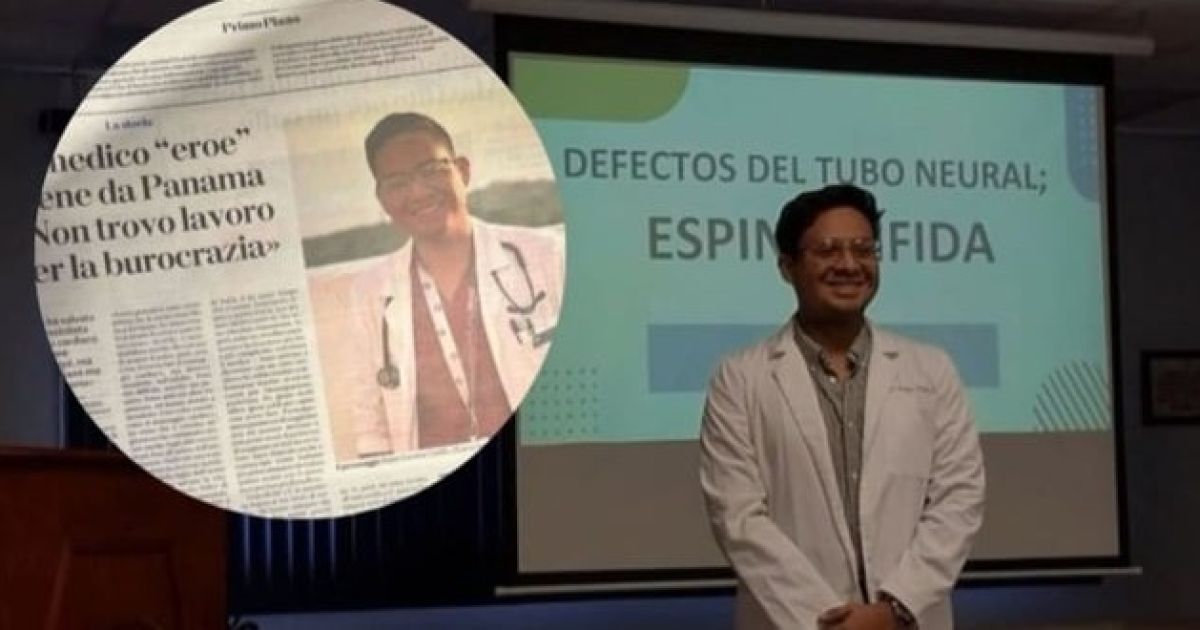 Médico panameño salva a italiano y su historia se viraliza