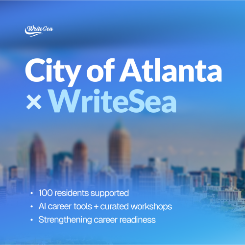 WriteSea se asocia con la ciudad de Atlanta para ampliar la preparación profesional impulsada por IA para los residentes locales