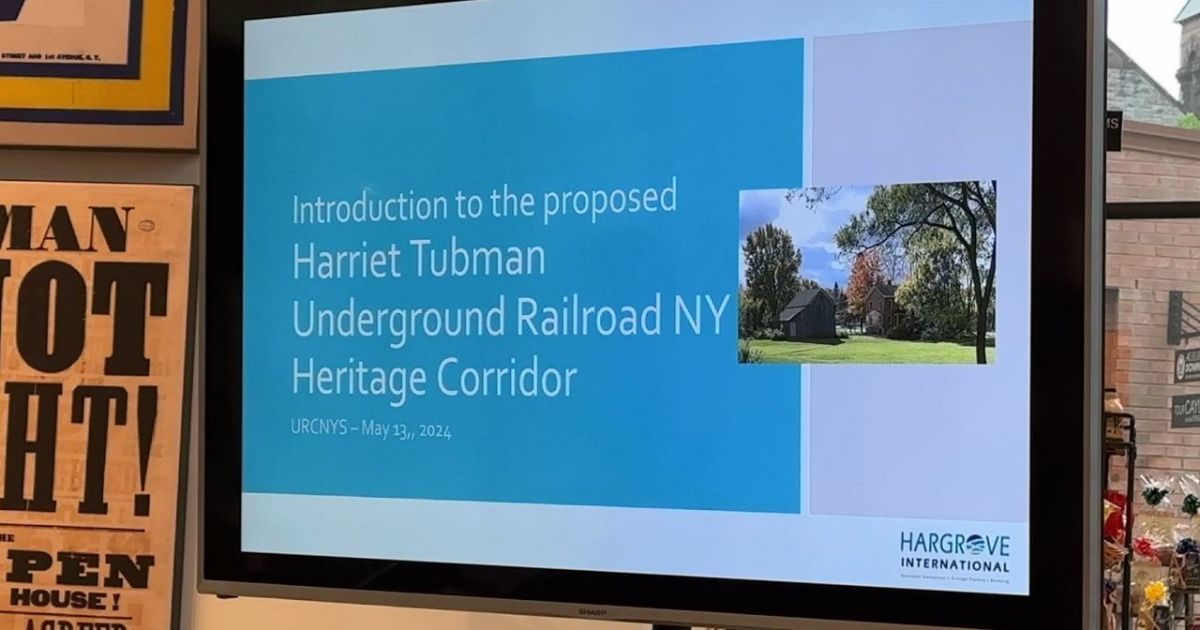 Proponen corredor del ferrocarril subterráneo Harriet Tubman en Nueva York