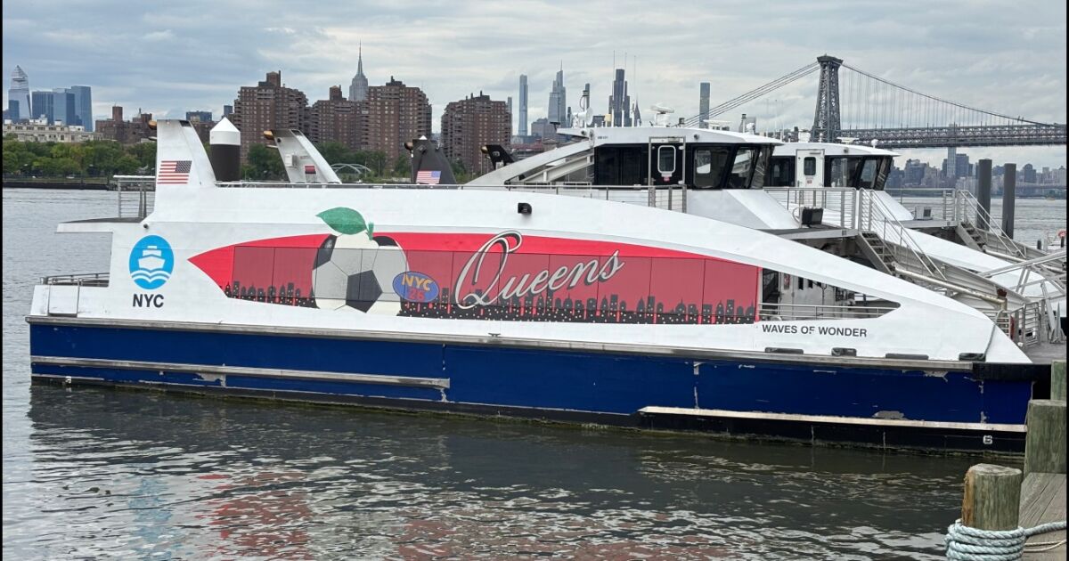 Nueva York aumenta servicio de ferry por la llegada del verano y el Mundial de Fútbol