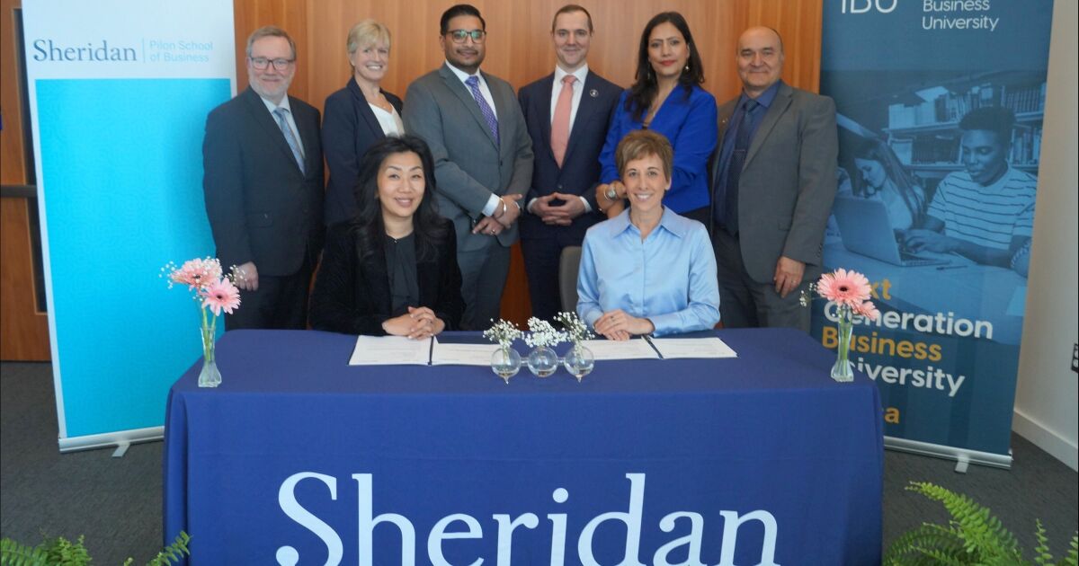 Sheridan y la International Business University lanzan una alianza estratégica para ampliar las vías de formación empresarial