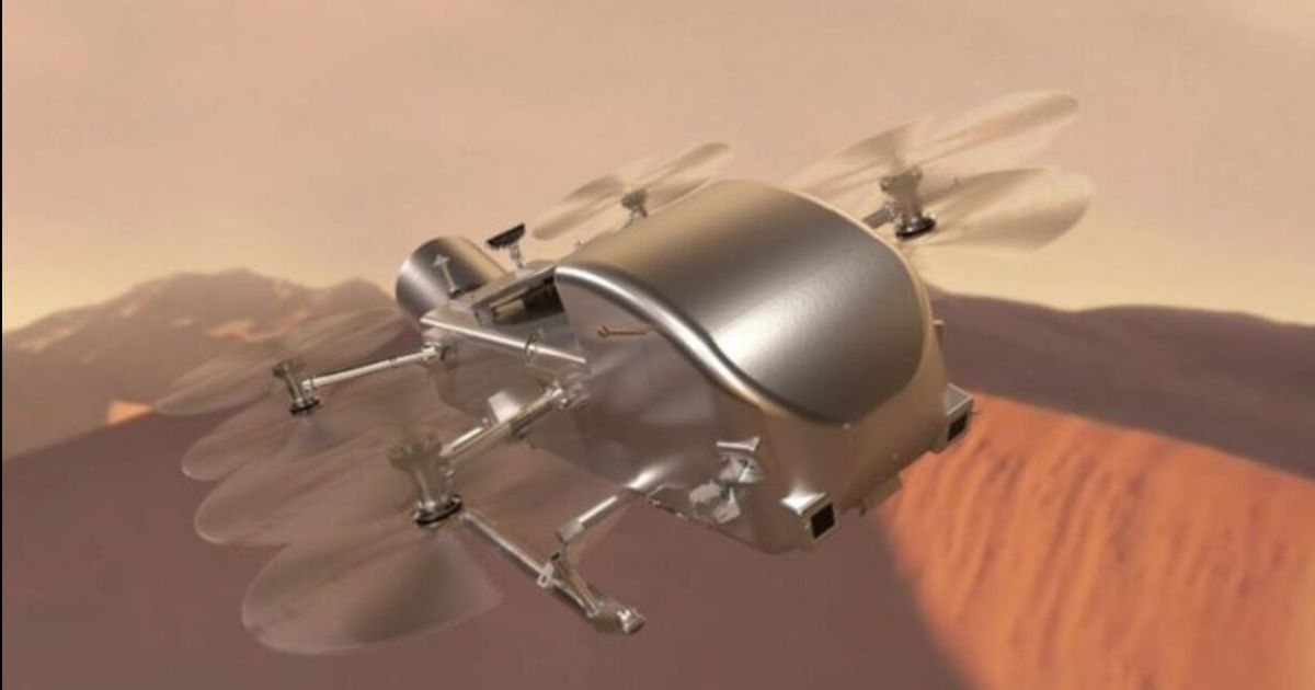 NASA da luz verde a la misión de Dragonfly a Titán para 2028