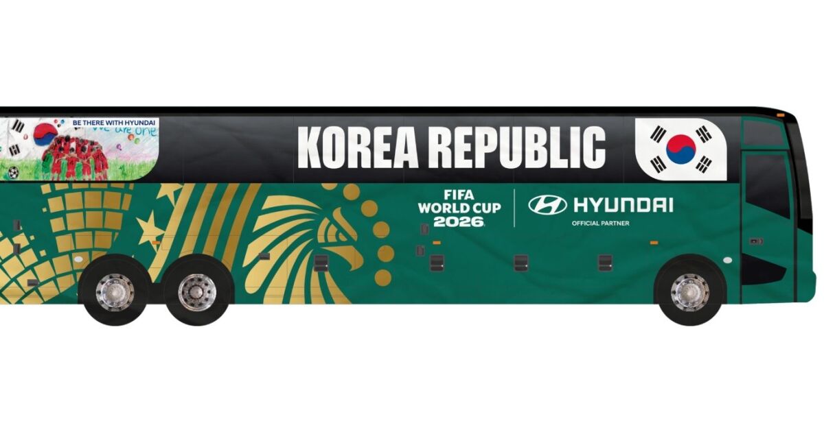 Hyundai Motor presenta las obras de arte de “Be There With Hyundai” destacadas en los diseños de los buses de las selecciones nacionales para la Copa Mundial de la FIFA 2026™