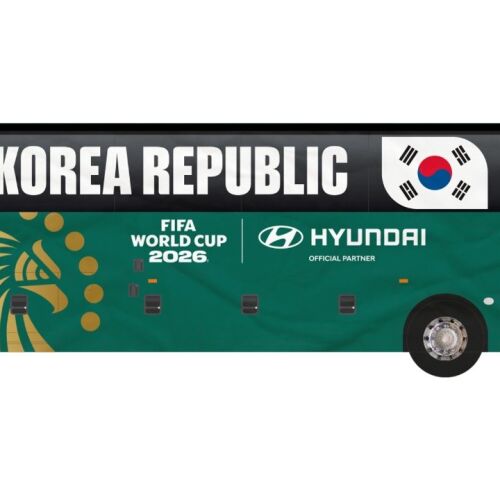 Hyundai Motor presenta las obras de arte de “Be There With Hyundai” destacadas en los diseños de los buses de las selecciones nacionales para la Copa Mundial de la FIFA 2026™