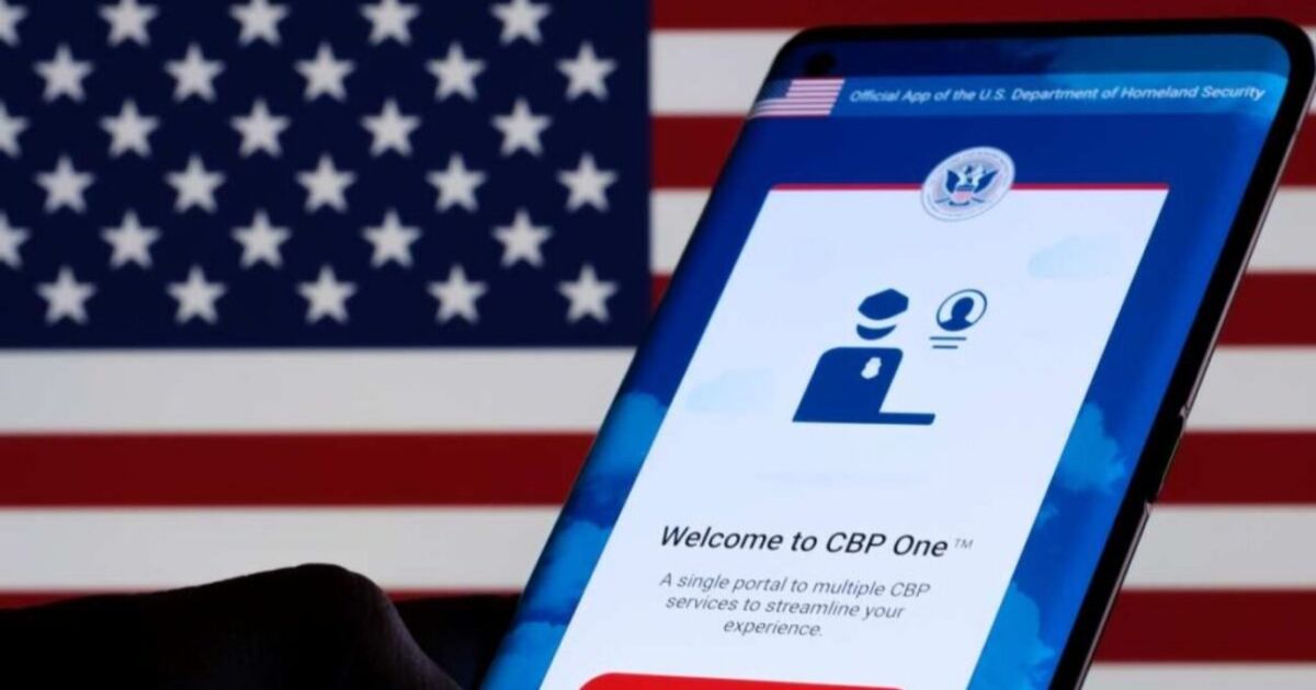 Estados Unidos cancela la app CBP One y cancela las citas existentes