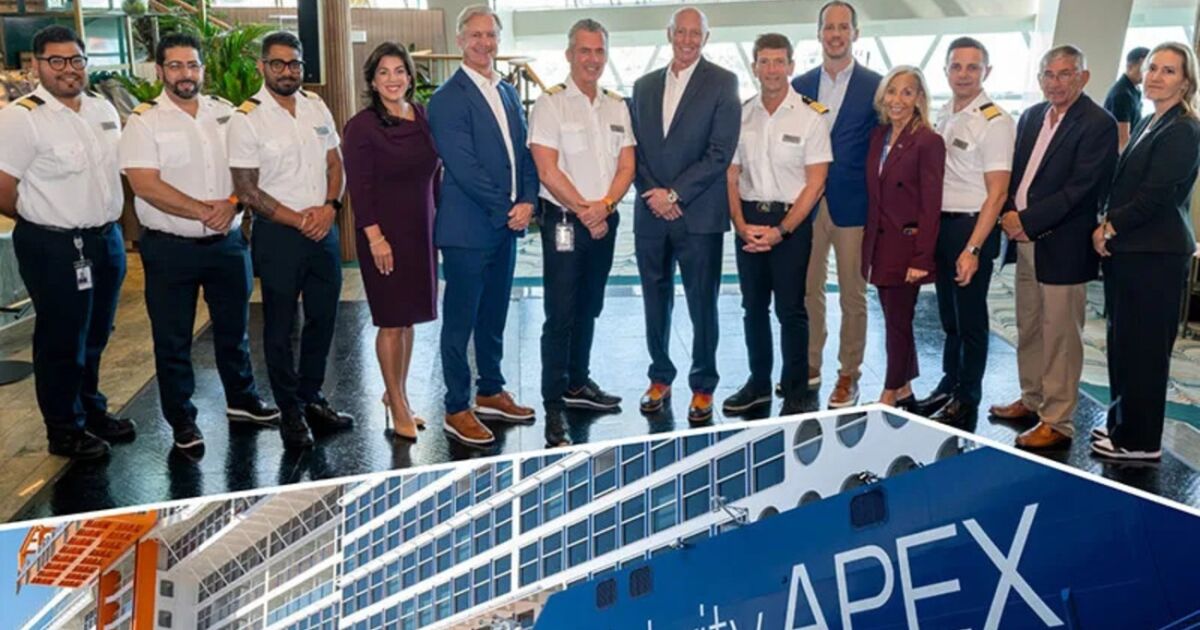 Puerto Cañaveral da la bienvenida al Celebrity Apex como la incorporación más reciente