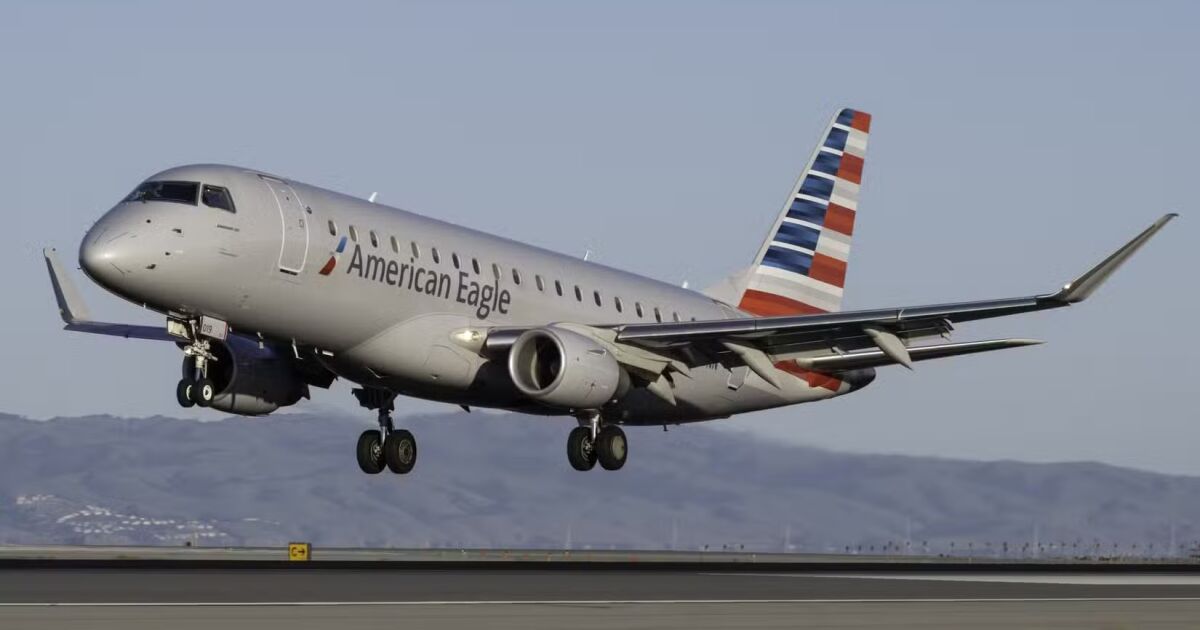 Dentro de la nueva ruta operada por Embraer de American Airlines a las Bahamas