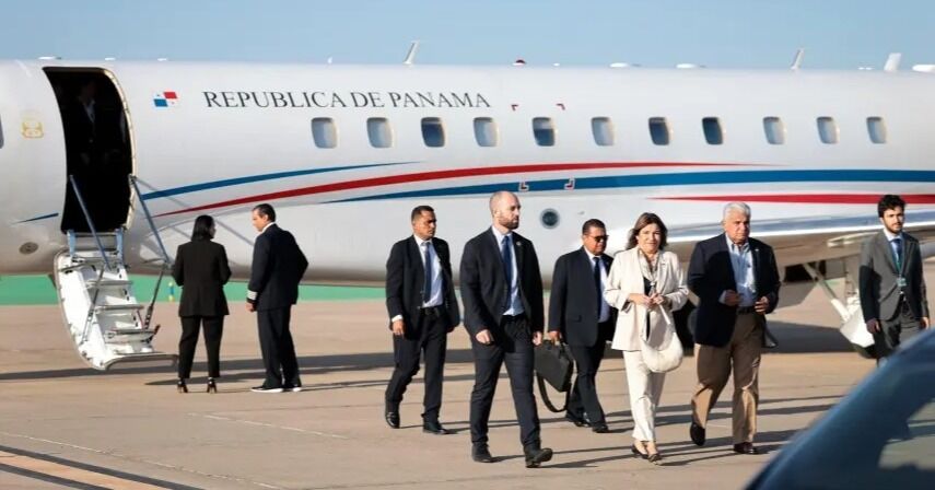 Presidente Mulino llega a España para reunirse con sus homólogos y el Rey Felipe VI