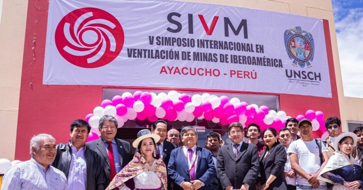 Ayacucho Perú, será la Capital Iberoamericana de Ventilación Minas 2026