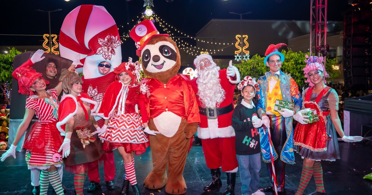 La Dulce Navidad llegó a Arraiján Town Center