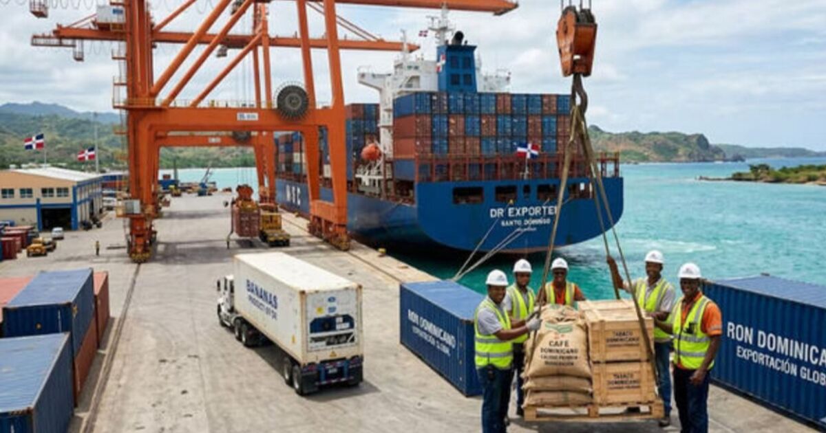 República Dominicana reporta exportaciones por 2,308 millones de dólares entre enero-abril