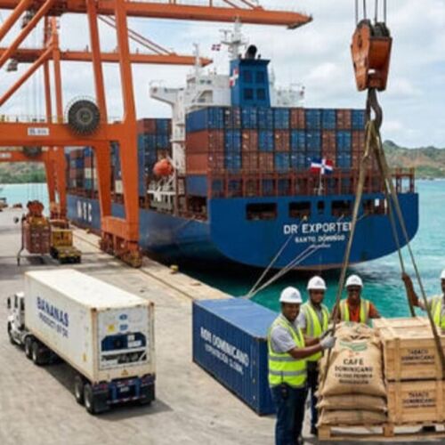 República Dominicana reporta exportaciones por 2,308 millones de dólares entre enero-abril