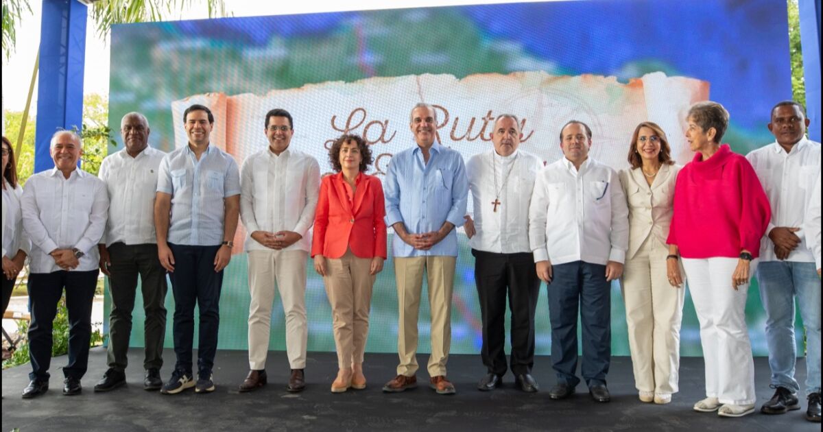Presidente Abinader encabeza lanzamiento del proyecto "La Ruta del Encuentro"