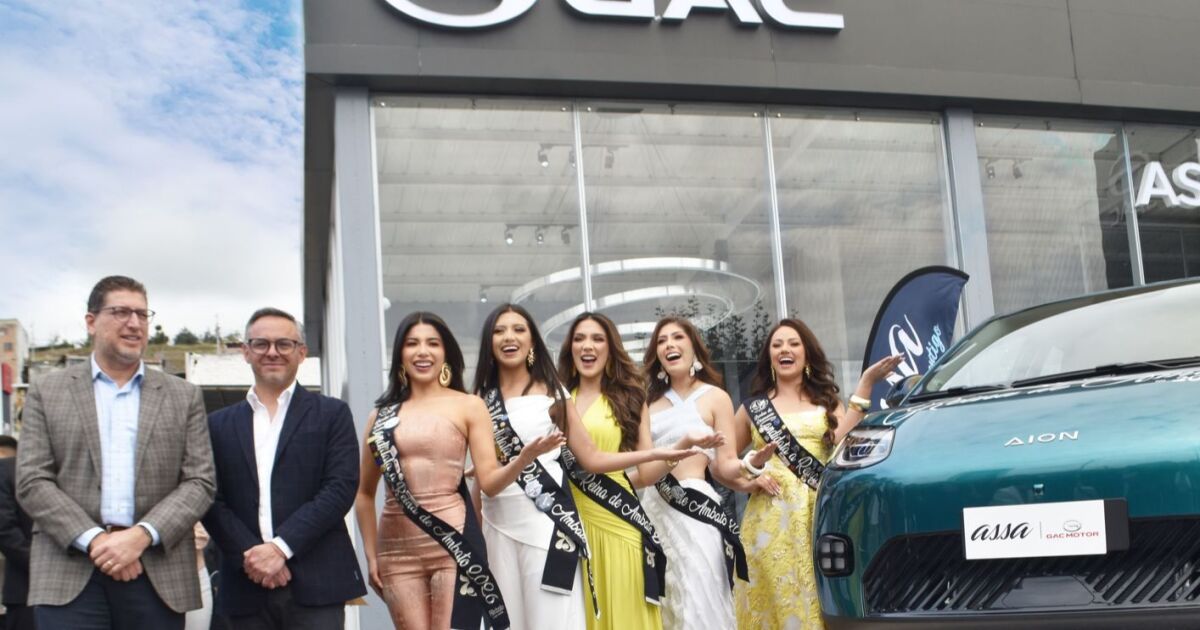 ASSA|GAC se une a las tradiciones de Ambato con la develación del vehículo oficial para la Reina 2026