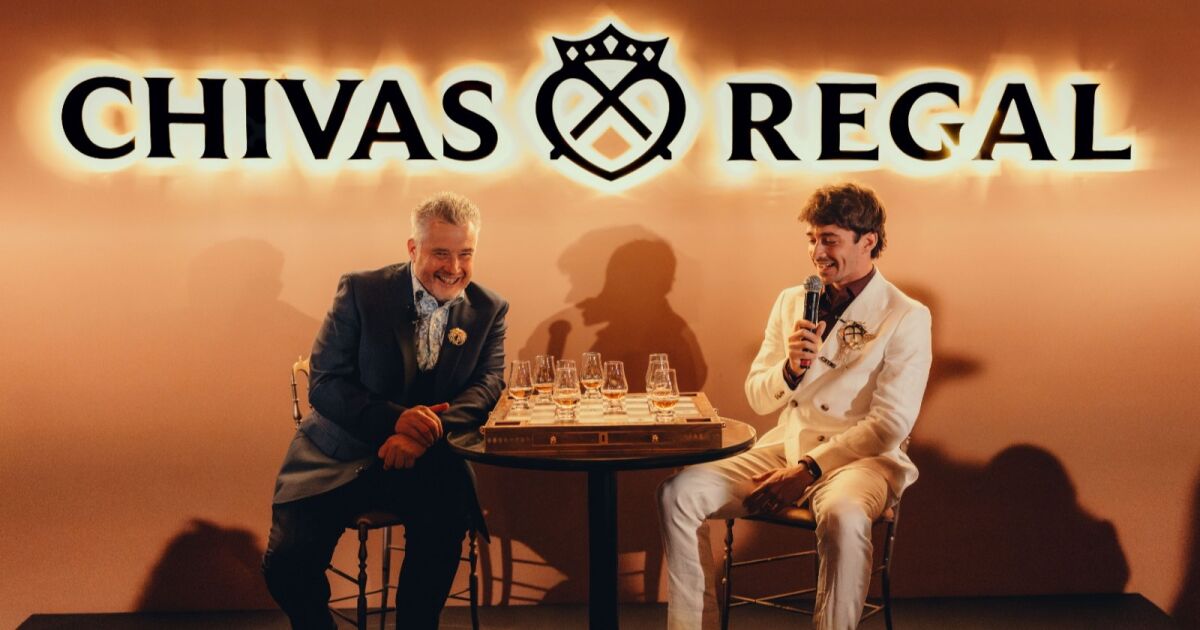 Charles Leclerc y Chivas Regal presentan su primer whisky de 16 años - una expresión de auténtica maestría