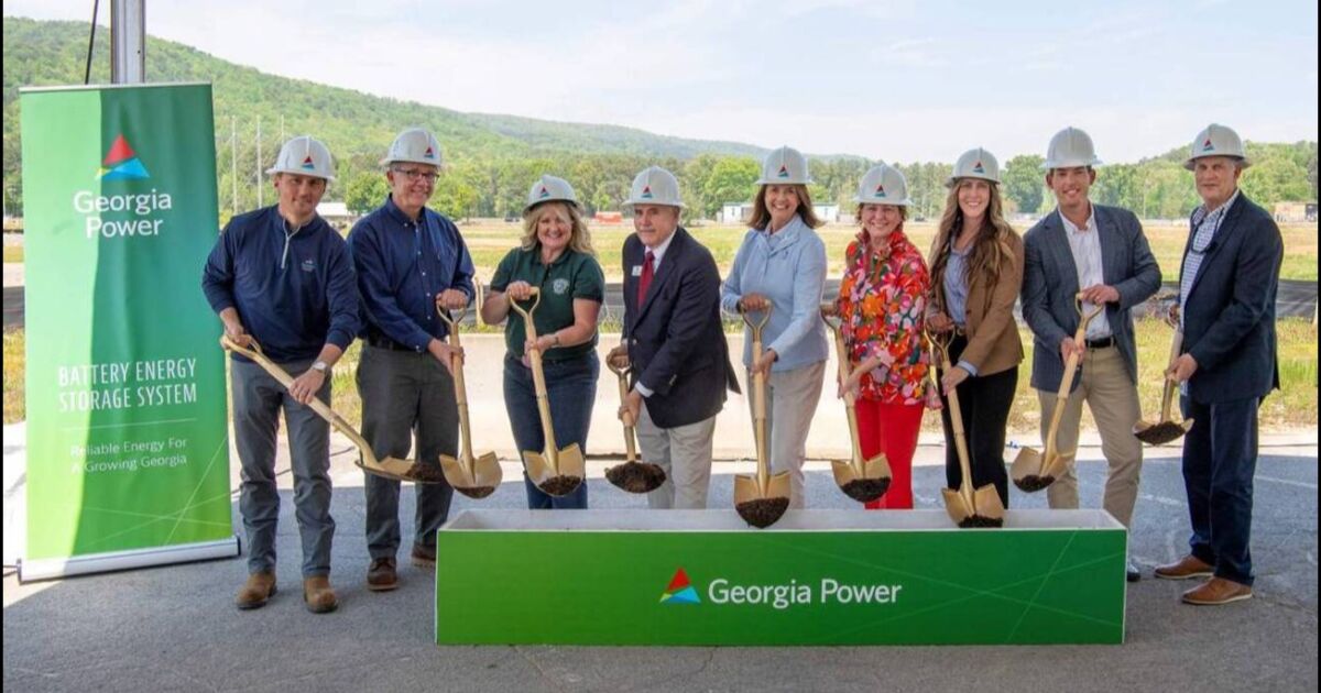 Ya está en marcha la construcción de 765 MW de nuevos sistemas de almacenamiento de energía en baterías en Georgia