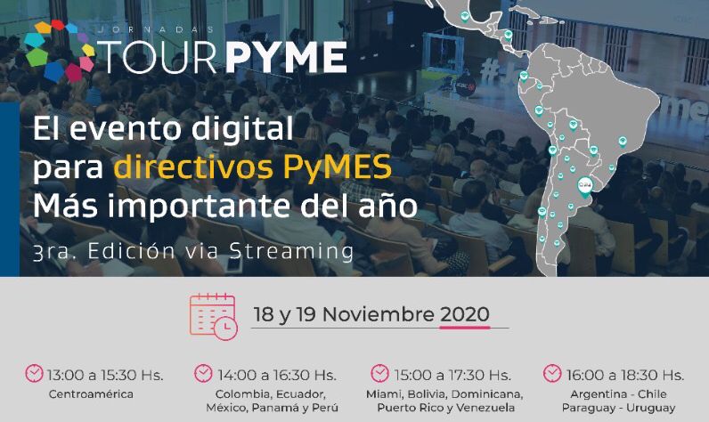 Factor de Éxito invita a las Pymes a participar en las Jornadas Tour Pyme 2020