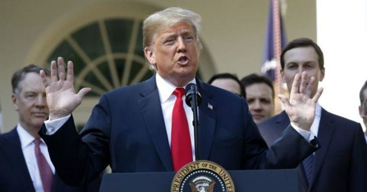 Trump celebra 100 días en el poder en el estado de Míchigan
