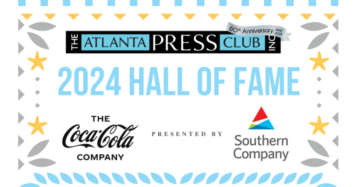 Anuncian los miembros del Salón de la Fama del Atlanta Press Club en 2024