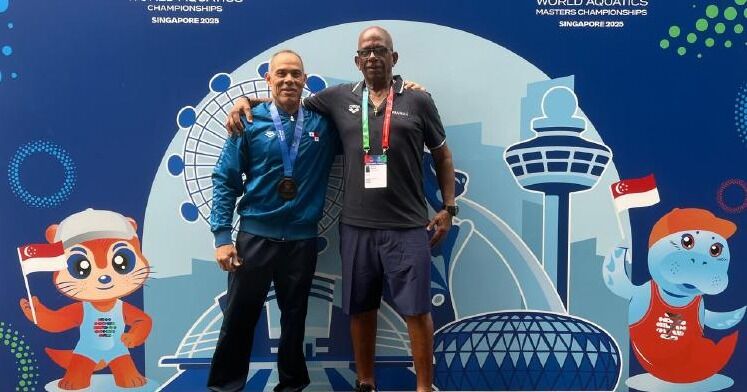 Gustavo Harper gana bronce para Panamá en el Mundial de Natación en Singapur