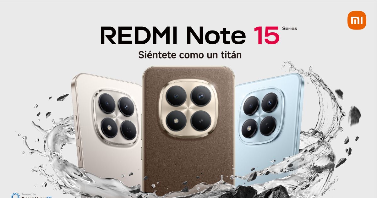 Serie REDMI Note 15 llega a Ecuador